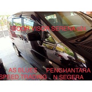 🔥DOOR VISOR NISSAN SERENA C24 / KENING PINTU NISSAN SERENA C24 / C23 AIRPRESS NISSAN SERENA NEWS