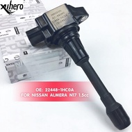 New High Quality HANSHIN IGNITION PLUG COIL NISSAN ALMERA N17 1.5cc 22448-1HC0A 224481HC0A