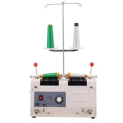 BT20S 220V Double-Head Wire Splitter Winding Rewinder Sewing Thread Embroidery Thread Splitter Multi