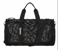 Supreme Mesh Duffle Bag Black