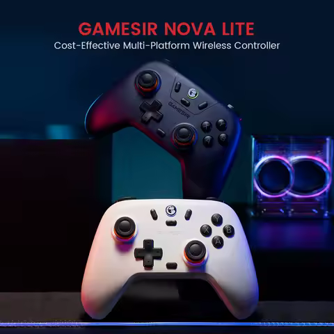 GameSir T4 Nova Lite Switch Controller Hall Effect Gamepad for Nintendo Switch iPhone Android Mobile