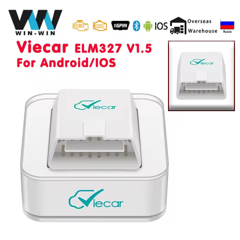 Viecar ELM327 V1.5 PIC18F25K80 Engine OBD 2 OBD2 Car Diagnostic Scanner Auto tool Bluetooth 4.0 For 