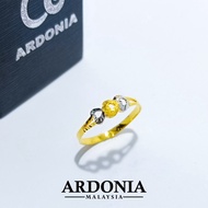 ARDONIA Cincin 3 Love Emas 375 (9K Gold / 375 Gold)