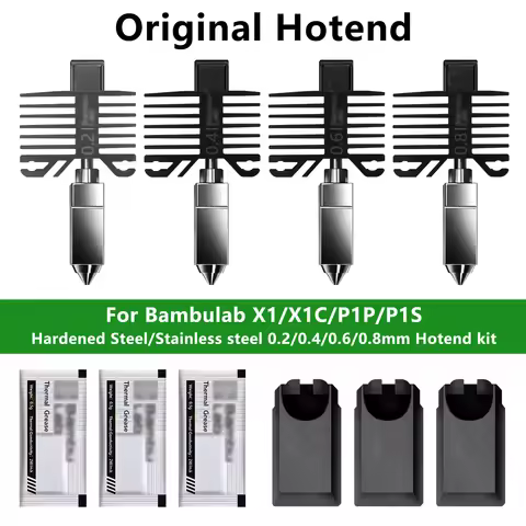 Original Hotend For Bambu Lab p1p X1C P1S X1 P1P Upgrade Hot end Print Head 3D printing parts For ba