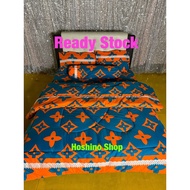 Bedsheet With Comforter  Bedsheet Set 3 IN 1 / 5IN 1 Ready Stock !