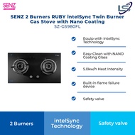 SENZ 2 Burners Gas Stove SZ-GS368FL / SZ-GS388 / SZ-GS3898 / SZ-GS6852FL / SZ-GS980FL | Battery oper