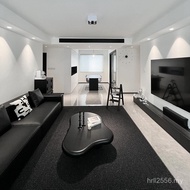 Floor Mat Premium Sofa Blanket No Black Carpet Light Luxury 2025 Dark Bedroom Living Room Feel Dirt-