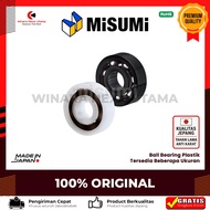 Original Japan Plastic Ball Bearing OD 17mm ID 6mm - Stainless Steel POM Plastic Bearing