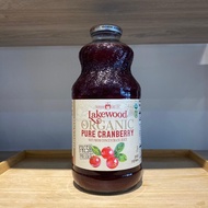 Lakewood Organic Pure Cranberry 946ml
