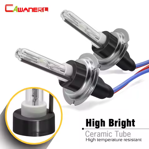 Cawanerl 55W Car HID Xenon Bulb Lamp AC 4300K 6000K 8000K 12V For Auto Headlight Fog Light H1 H3 H7