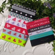 Ribbon with patterns and letters, size 1cm to 3.8 cm (5 meter cord)