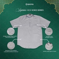 Bapin Shams Short Sleeve Men's Koko Shirt - Adult Patterned Koko Shirt