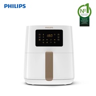 Philips หม้อทอดไร้น้ำมัน รุ่น HD9255/30 ความจุ 4.1 ลิตร สีขาว รองรับการสั่งงานผ่าน Wi-Fi