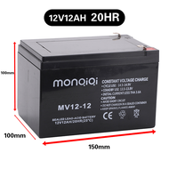 แบตเตอรี่ แห้ง ( 12V 20AH ) VRLA Battery แบต สำรองไฟ UPS ไฟฉุกเฉิน รถไฟฟ้า อิเล็กทรอนิกส์ (12V 7AH) 12V 4.5AH