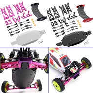 Loose Parts Metal Steering Knuckles C Hubs Suspension Arms CVD Shaft For 1/24 Losi Micro b Rc Car 2W