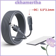 CKHAMPH Extension Adapter Cable, DC Male To Female DC5521 DC Power Extension Cabel, Safty Copper Wir