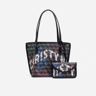 Christy ng Portable mini Tote Bag Limited Graffiti Child Mother Shopping Bag Handbag Vegetable Baske