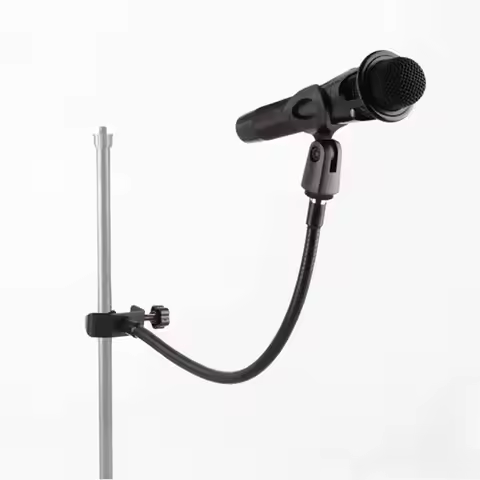 Holder Clip Clamp Bracket Microphone Holder Stand Replacement Holder Mic Arm Microphone Stand Desk M