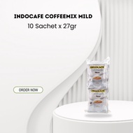 Kopi Instan / Indocafe Coffeemix Mild / Indocafe Coffeemix Mild isi 10 Sachet