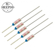 HEEPDD 5Pcs Metal Thermal Fuse RY TF Series 240℃ High Temperature Electronic Components 10A 250V