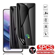 5PCS HD Soft Hydrogel Film For HMD Vibe Skyline Hyper Crest Max Aura Atlas Anti Spy Privacy Anti Blu