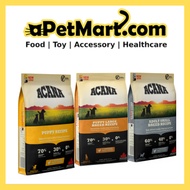 ACANA Heritage Dry Freeze-Dried Coated for Puppy Small or Large Breed Dog Food (3 Types)