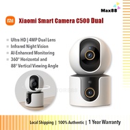 Xiaomi Smart Camera C500 Dual | 4MP Ultra-HD Resolution | 360° Pan & Tilt | Kids & Pet AI Detection 