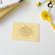 Duye duye Korea second morning Postcard Star Chasing Card Birthday Greeting Card Emoji ins