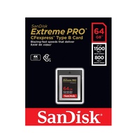 Thẻ nhớ CFexpress Type B SanDisk Extreme Pro 64GB / 128GB / 256GB tốc độ đọc 1700mb/s ghi 1200mb/s (