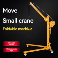 200-500KG Mobile and Convenient Foldable Hand Cranked Crane Household Manual Small Crane Lifting Cra