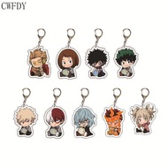 Keychain, standee Hero Academia Anime My Hero Academia Midoriya Izuku Arylic Bakugou Katsuki chibi A