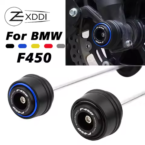 For BMW F450GS F450 GS F 450 GS 2026 2027 Motorcycle Front Wheel Axle Slider Crash Protector Fork Fa