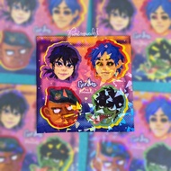 PURIMUCCHI | Gorillaz Waterproof Vinyl Holographic Sticker Sheet