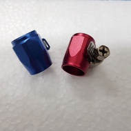 AN4 / 4AN Aluminium Hex Finisher Fuel Hose Clamp Clip