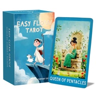 78 Tarot Cards Set. Easy Flow Tarot, Modern IllustrationsDesign, with Guidebook, Tarot Cards for Beg