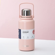 DODGE【ของแท้100%】 ขวดน้ำเก็บความร้อน - เย็น แก้วสแตนเลส มีหูจับพกพาง่าย กระบอกน้ำ 1500 ml. และ 1200m