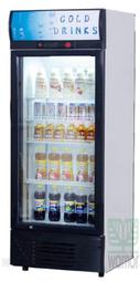 北中南送貨+保固)Santa三特 5尺5 單門玻璃 風冷式冷藏展示冰箱sc-278F飲料冰箱/水果營業用/冷藏用/展示用