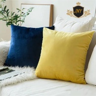 Ready StockHot velvet sofa pillowcase sofa cushion cover baldu fabric sarung bantal 45x45cm