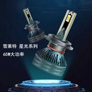 New Style Snowlight LED Car Headlight Super Bright 65W Concentrating H1/H4/H7/H11/Double Copper Tube