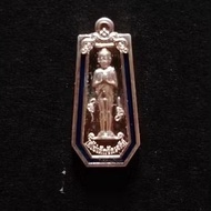 泰国佛牌💯爱凯AIKAI,Wat Chedi, Chalong, Sichon District, Nakhon Si Thammarat . No 10465 ,Silver (longya blu