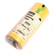3M 2688 Yellow Washi Masking Tape Width 18 Mm. Length 18 Meters **No Residue