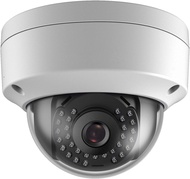 4K 8MP PoE IP Outdoor Vandal Proof Dome Camera for Existing System, 2.8mm Wide Angle, 65ft Night Vis