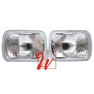 [READY STOCK] Toyota Land Cruiser Corolla KE70 Nissan Sunny B11 Square Head Lamp Universal Sealed Be