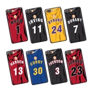 OPPO Reno 4 Pro 4G Reno 3 Z 2 2Z 2F NBA Jersey Anti-Drop Soft Silicone Phone Case
