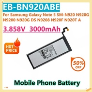 For Samsung Galaxy Note 5 SM-N920 N920G N9200 N920G DS N9208 N920F N920T A EB-BN920ABE 3.85V 3000mAh