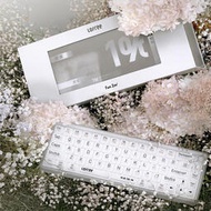 Lofree洛斐1%透明迷霧雙模機械鍵盤無線藍牙男女生辦公筆記本電腦