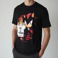 Vintage Graphic T-Shirt Gothic Style Grunge Y2K Ultimate Power Sonic Adventure Top Emo Zen Amitabha