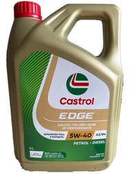 Castrol Edge 5W-40 5W40 4L [AUTHENTIC] * ACEA A3/B4 * with Fluid Titanium * Petrol & Diesel Car Engi