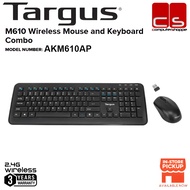 TARGUS AKM610AP (M610 Wireless Mouse and Keyboard Combo)