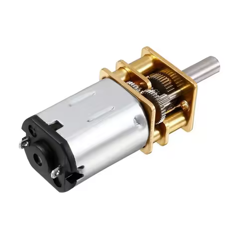DC 12V 500RPM Micro Speed Reduction Motor Mini Gear Box N20 Motor with 2 Terminals for RC Car Robot 